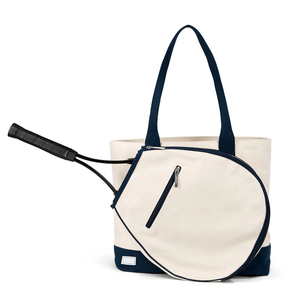Hot Logo personnalisé toile rayé raquette de <span class=keywords><strong>Tennis</strong></span> sac à main mode femmes sport plage main raquette de <span class=keywords><strong>Tennis</strong></span> sac - Product Image 1