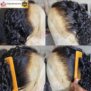 Proveedor Mayorista de <span class=keywords><strong>Pelucas</strong></span> de Cabello Rizado Birmano Natural, <span class=keywords><strong>Pelucas</strong></span> de Cabello Humano con Cierre de Encaje Transparente de 150%, 180%, 200% de Densidad, Cabello Rizado Profundo - Product Image 4