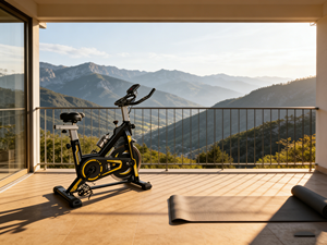 Equipo de Gimnasio, Bicicleta Ergométrica de Spinning con Rueda de Inercia de 13 kg, Bicicleta de Spinning WCT ODIN ZAS para Gimnasio - Product Image 5