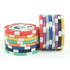 Fiches da <span class=keywords><strong>Poker</strong></span> in Ceramica Personalizzate Kaile da 39mm, 10g, Design Gratuito e <span class=keywords><strong>Set</strong></span> di Fiches Gratuito per Altri Prodotti d'Intrattenimento - Product Image 4