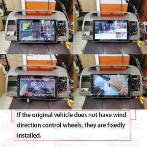Gerllish lettore dvd multimediale <span class=keywords><strong>per</strong></span> auto android <span class=keywords><strong>per</strong></span> Toyota Camry 2001-2006 con radio wifi di navigazione gps - Product Image 2