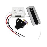 Control Remoto Inalámbrico RF Inteligente de un Canal, 220V 10A, con Rango de 30m-100m, Compatibilidad con Hogar Inteligente IP65 para Interruptor de Luz