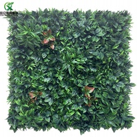 Cloison d'intimité mur de haie artificielle plante topiaire gazon toile de fond mur panneaux de buis avec protection UV