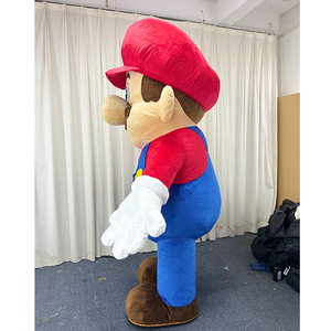 Quantité minimale de commande 1 pièces personnage <span class=keywords><strong>Super</strong></span> <span class=keywords><strong>Mario</strong></span> mascotte Costume à vendre <span class=keywords><strong>Super</strong></span> <span class=keywords><strong>Mario</strong></span> Luigi Costumes gonflable dessin animé à la main unisexe personnes - Product Image 5