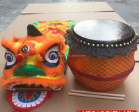 Ensemble de Danse du Lion pour Enfants, Spectacle du Festival de la Danse du Lion, Danse du Lion Traditionnelle Chinoise pour Enfants