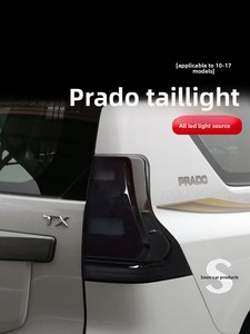 Luces de Freno Traseras Secuenciales Ahumadas para <span class=keywords><strong>Toyota</strong></span> Prado Serie 150 10-17, Sin Necesidad de Cableado - Product Image 2