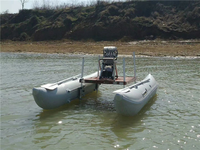 Bateau gonflable en forme de banane pour bateau de pêche gonflable, catamaran gonflable