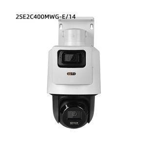 HIK tandemvu 4MP + 4MP Ống kính cố định tích hợp micro và loa IR 30M PoE PT Camera mạng DS-2SE2C400MWG-E/14 - Product Image 2