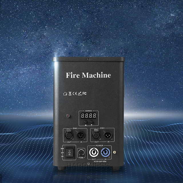 HAPPINESS Event Wedding Club Concert Equipment Flame Machine,  Equipo Para DJ Lanzallamas DMX, Flame Machine Gas Stage Effects
