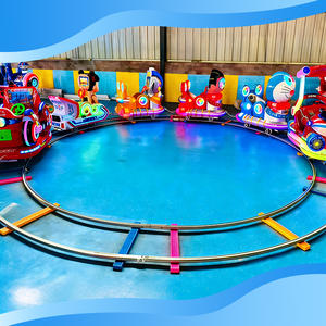 Trenino Elettrico Portatile in Acciaio per Bambini, Economico, per Centri Commerciali - Product Image 5