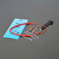 Lanière de sécurité pour canne à pêche en uréthane, 3 m, extensible, anti-perte, avec sangle Velcro et clips métalliques pour bateau, kayak, pêche