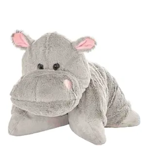 Custom Plush Stuffed Hippo Hippopotamus Toy
