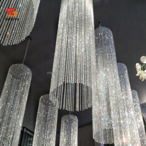 SMOOTH Crytal Beaded <strong>Top</strong> Circle Ceiling Decor <strong>Wedding</strong> Indoor Villa Decorations Romantic Banquet Hall <strong>Wedding</strong> - Product Image 2