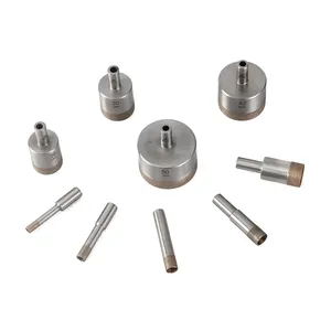 Brocas con revestimiento de diamante para taladro, brocas de perforación de vidrio y cerámica para herramientas eléctricas de 4mm-165mm (Clase C)