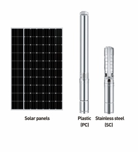 Pompe à eau solaire submersible Deye 2hp 1500W 4 pouces, alimentée par l'énergie solaire, pour l'irrigation des puits, économie d'énergie, OEM 4B1500/PC6-146D - Product Image 4