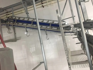 Crochet de poulie pour rail tubulaire, équipement d'abattage pour suspendre les carcasses de bétail, outil et machine d'abattoir pour <span class=keywords><strong>boucherie</strong></span>, pour ligne d'abattage - Product Image 5