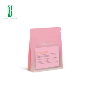 Bao bì cà phê thân thiện môi trường in ấn tùy chỉnh, hộp đáy vuông tái chế, túi đựng cà phê 200g 500g 1kg, túi cà phê ziplock 5lb - Product Image 2