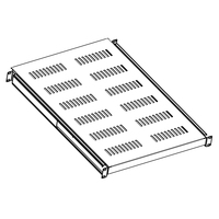 Support de serveur 1U 19 pouces utilisé étagère coulissante télescopique avec trou d'aération