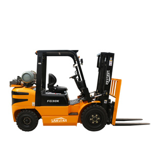 Sanstar מיני מלקיזה גז פרופן 2.5 טון <span class=keywords><strong>fg20</strong></span> בנזין 2.5 <span class=keywords><strong>lpg</strong></span> מלגזה טון עם צמיגים פנאומטיים - Product Image 1