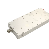 Module RF GaN DW 100-650 MHz 100 W, amplificateur de puissance RF anti-drone FPV à haute efficacité, gain de 50 dB, 28-32 V N/SMA