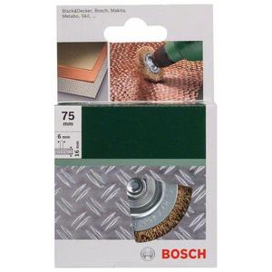 BOSCH - 2609256519 Brosse coupelle pour forets avec fil ondulé laiton ø 75mm - EAN 3165140389389 ABRASIVES - Product Image 2