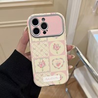 Coques de protection antichoc de luxe à motif floral pour femmes et filles, compatibles avec iPhone 17 Air, 16 Plus, Pro Max, 15, 14, 13, 12, 11