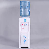 Distributeur d'eau de bureau vertical pour la maison, le dortoir, le bureau, l'école, l'eau en fût, eau froide et chaude, vente en gros par le fabricant