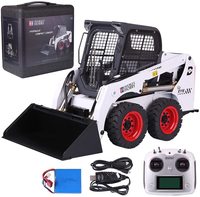 Allsome E116 — Mini bouledoteur DOUBLE E, 1:14 RC, hydraulique, camion coulissant, en alliage SM450, à charge Compact
