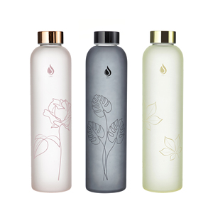 ขวดน้ำไฮโดรเจน 750 มล. ขวดแก้วโบโรซิลิเกตสีขาวขุ่นสำหรับดื่มน้ำ - Product Image 2