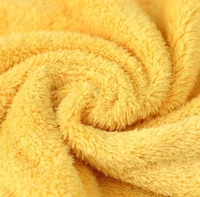 Serviette en microfibre douce de haute qualité, en velours corail, pour le visage des bébés, jouet en peluche, serviette à main pour le bain des enfants