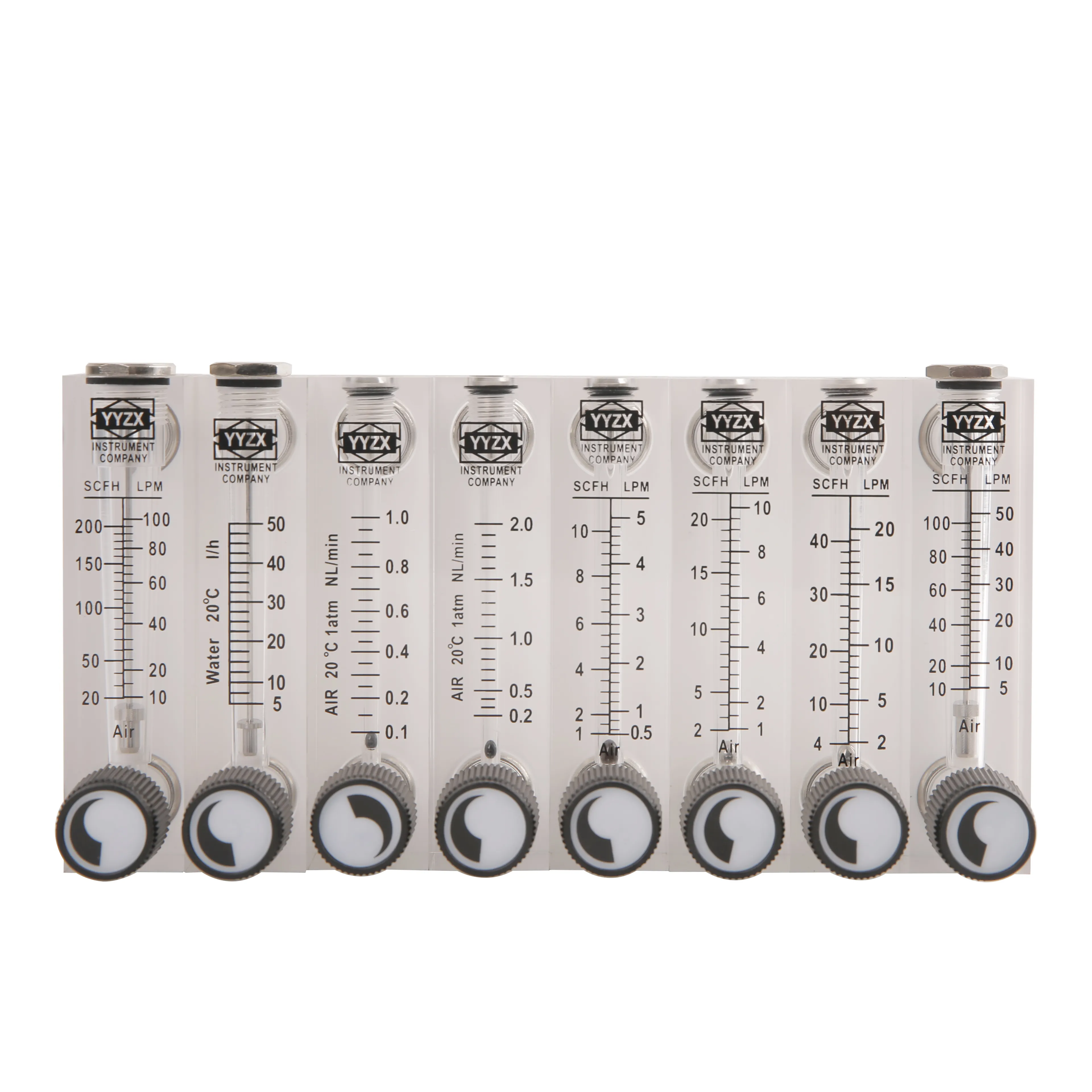Lowtech — débitmètre tech en acrylique avec panneau tubulaire, rotomètre pour eau, eau, liquide, OEM, usine