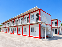 Maison conteneur modulaire démontable et relocalisable pour le logement des travailleurs des camps de mineurs, des mineurs de pétrole et de gaz, et des travailleurs isolés