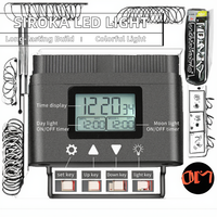 Lumière LED pour aquarium SIROKA SRK-FT90cm, étanche IP68, avec mode lumineux coloré lever et coucher de soleil, contrôleur, lumière pour aquarium