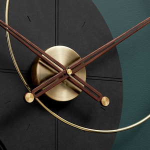 Sannidongsan — <span class=keywords><strong>horloge</strong></span> murale ronde en métal, jouet de bonne qualité, en forme de cercle, écologiques, avec pendule, décoration de maison - Product Image 5