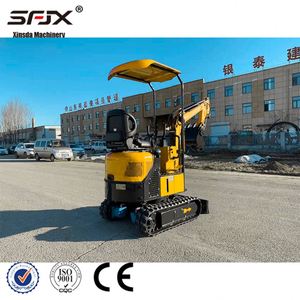 Miniexcavadora de 1000 kg con motor chino Koop, alto momento de carga, con motor Kyb y caja de cambios con bomba - Product Image 4