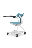 Chaise de formation scolaire ergonomique facile à déplacer au design moderne GS-1830D meubles éducatifs en PP pour utilisation sur tablette en gros