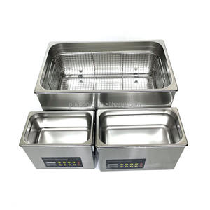 Nettoyeur à ultrasons numérique 4.5L 180W avec chauffage et panier pour cliniques dentaires - Product Image 1