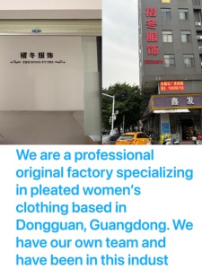 Abito Midi Plissettato Stile Miyake Primavera/Estate da Donna, Alla Moda, Giovanile, Ampio, <span class=keywords><strong>Taglie</strong></span> Forti, in Poliestere - Product Image 2