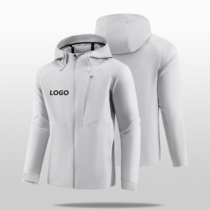 Sweat à capuche et pantalons de survêtement deux pièces ensemble survêtement enseigner polaire pantalon de survêtement piste vêtements de sport Fitness hommes combinaison d'entraînement - Product Image 1