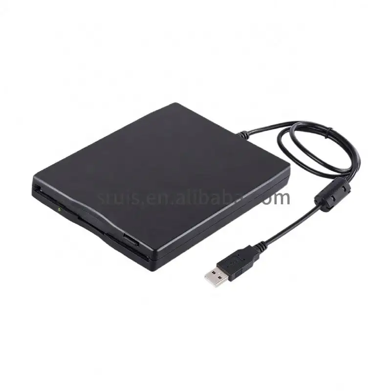 3.5 inch USB Mobile Floppy Disk Drive 1.44MB 2HD External Diskette FDD with USB Cable for Laptop Notebook PC