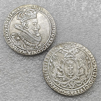 Pièces commémoratives de style antique de la Médaille contemporaine de Sigismund III Vasa de Danzig, Pologne, Cadeaux, Décoration d'intérieur