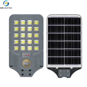 Nueva Farola Solar LED de Alta Luminosidad de 300W/600W, Estilo Cielo Estrellado, IP65, ABS, con Control de Luz y Sensor de <span class=keywords><strong>Radar</strong></span> - Product Image 1