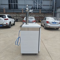 Distributeur de bière pression multifonctionnel ATM, 3 robinets, construction en acier inoxydable
