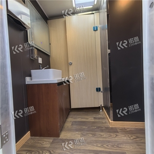 Remolque de Baño Portátil Ejecutivo de Lujo, Moderno, Ecológico, de Acero Inoxidable, con Ducha para Uso en Exteriores - Product Image 5