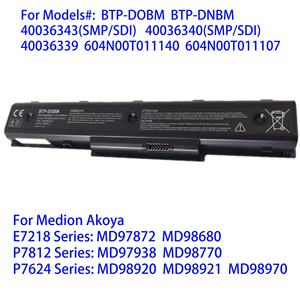 Baterai Laptop BTP-DOBM berkualitas untuk <span class=keywords><strong>Medion</strong></span> <span class=keywords><strong>Akoya</strong></span> <span class=keywords><strong>P7624</strong></span> MD98920 MD98921 MD98970 P7812 seri MD97938 MD98770 14.4V 75WH - Product Image 2