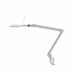 Dimmable Eyelash Extension Lamp with Magnifying Glass Desktop <b>Clamp</b> Electronic Product Repair Working Lamp - Product Image 1