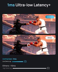 Leo AWOL Aetherion Pro 4K <b>3D</b> RGB Laser SUT <b>Projector</b> 1500-2000 ANSI Lumens Google TV HDR10+ Home Theater - Product Image 4