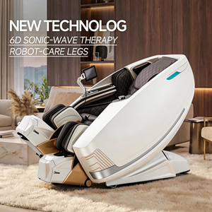 Chaise <span class=keywords><strong>de</strong></span> <span class=keywords><strong>massage</strong></span> Shiatsu portable 4D SL Track à gravité zéro pour le corps entier, avec scanner IA, chauffage, airbag et télécommande sans fil – Nouveauté <span class=keywords><strong>Amazon</strong></span> 2026 en promotion - Product Image 1