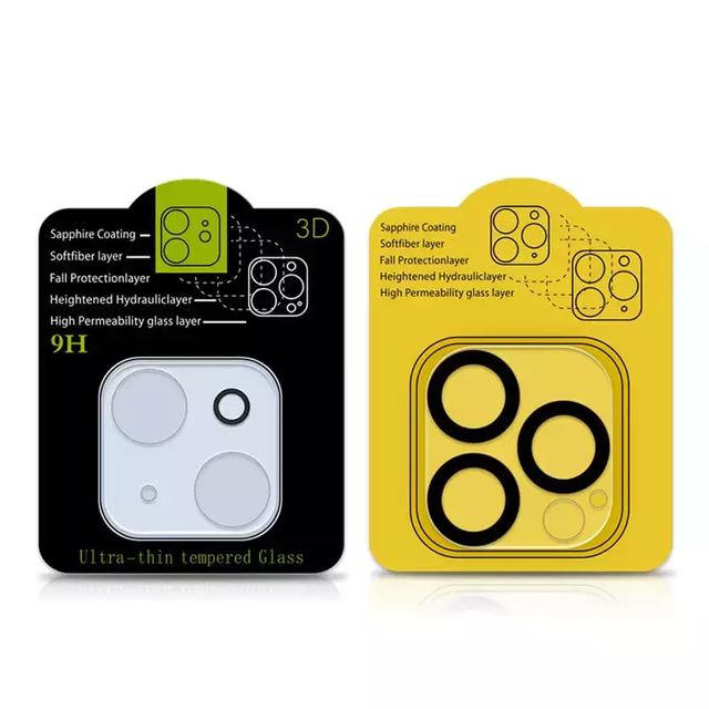 3D Anti-Oil Phone Back Camera Protector for Iphone 14 13 12 11 Pro Camera Lens Protector