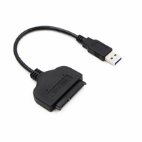 Adattatore per Disco Rigido Esterno da 2.5 Pollici, 7+15 Pin 22 Pin, Cavo Dati USB 3.0 a SATA per HDD e SSD
